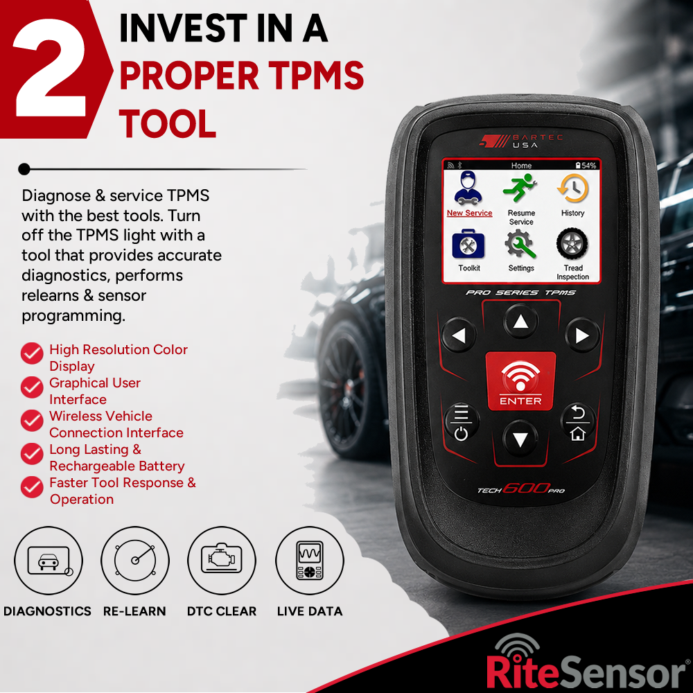 Step 2 TPMS Success - Invest In An Optimum TPMS Tool