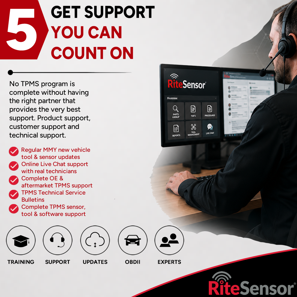 Step 5 TPMS Success - Get The Best Service And Support Available