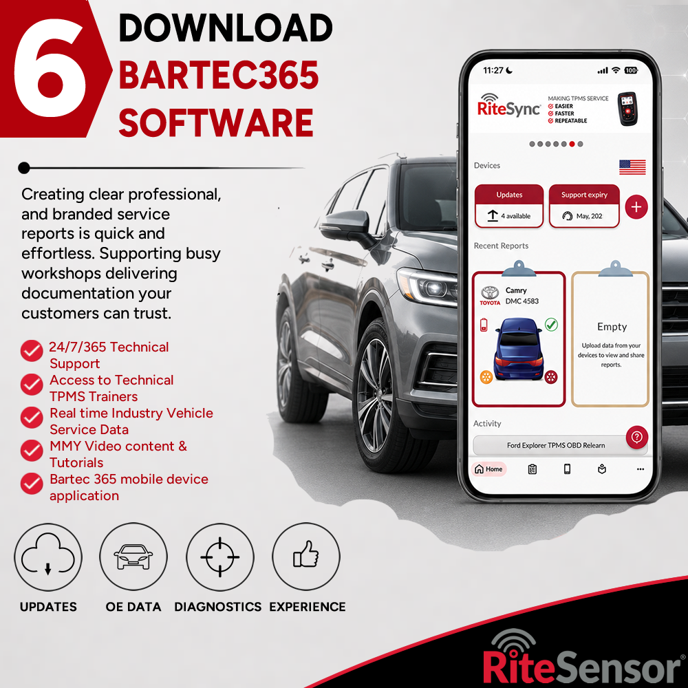 Step 6 TPMS Success - Get The Best TPMS Management System