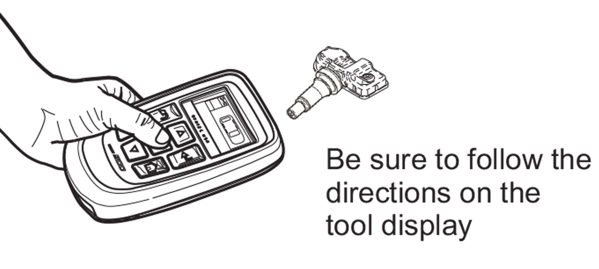 Program appropriate number of RITE-SENSORS using Bartec TPMS Tool