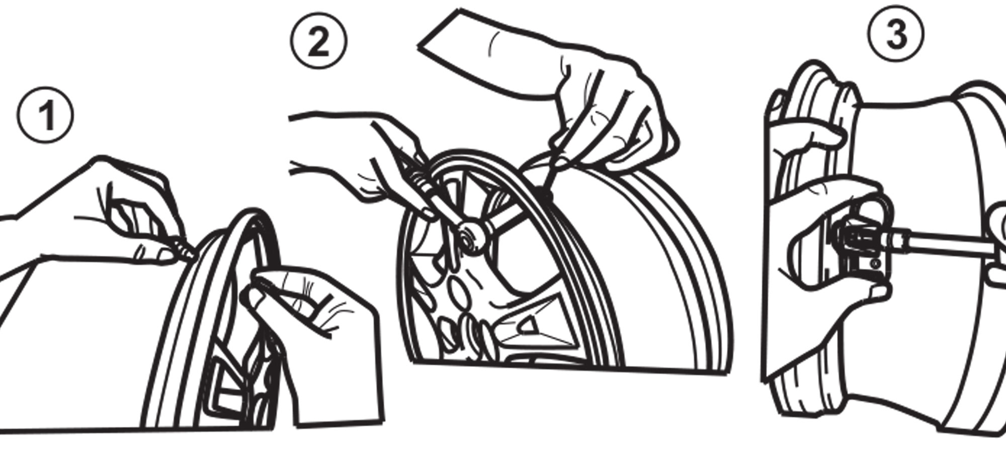 Assembly of RITE-SENSOR<sup>®</sup> with Aluminum Valve Stem Fitted