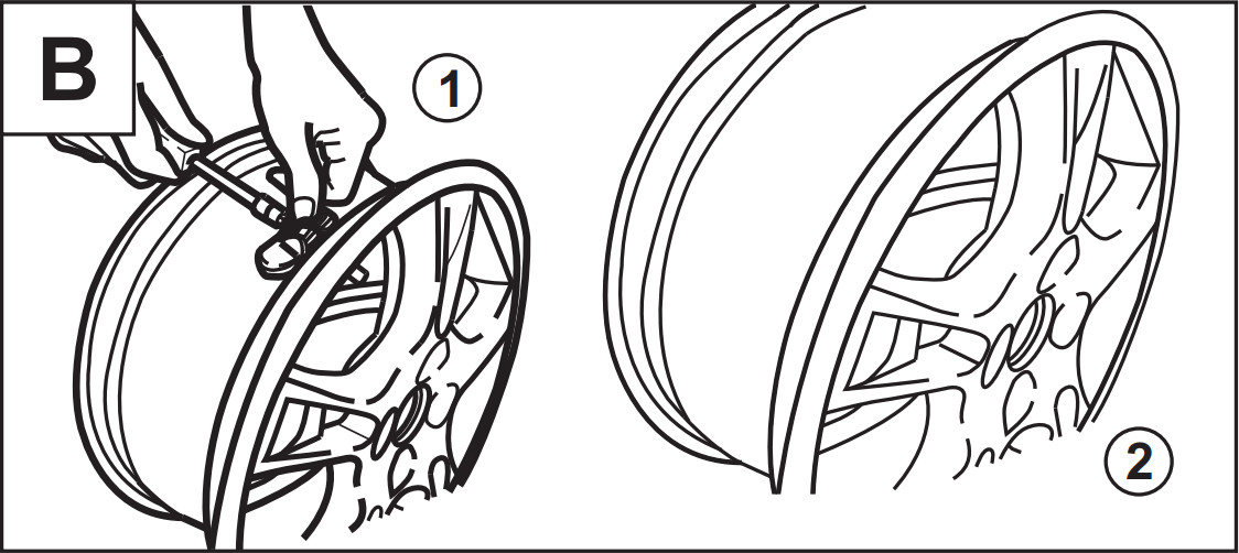 Detach Sensor from Stem, Remove Stem and Inspect the Wheel