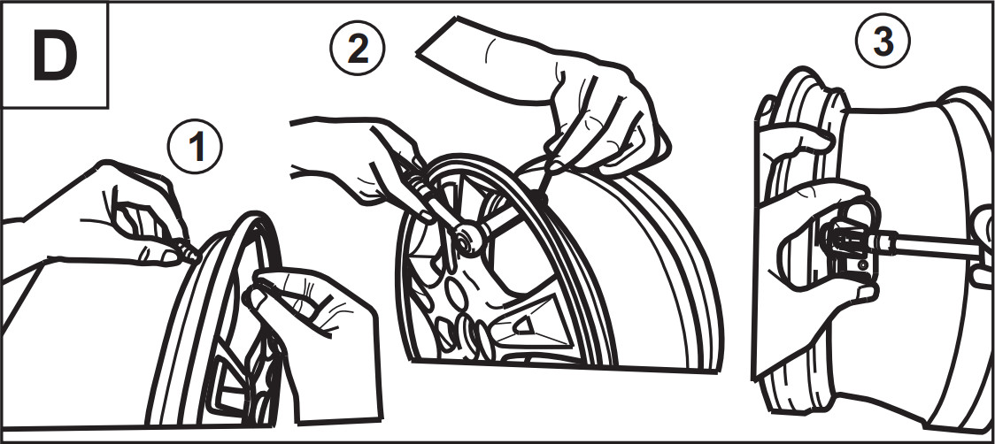 Assembly of RITE-SENSOR<sup>®</sup> with Aluminum Valve Stem Fitted