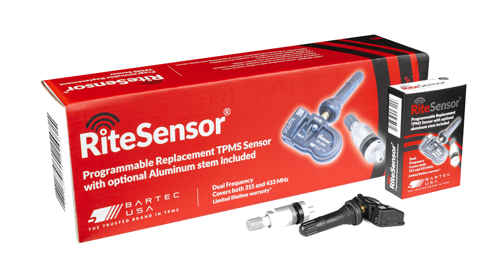 Rite-Sensor® Metal & Rubber Stem TPMS Sensor