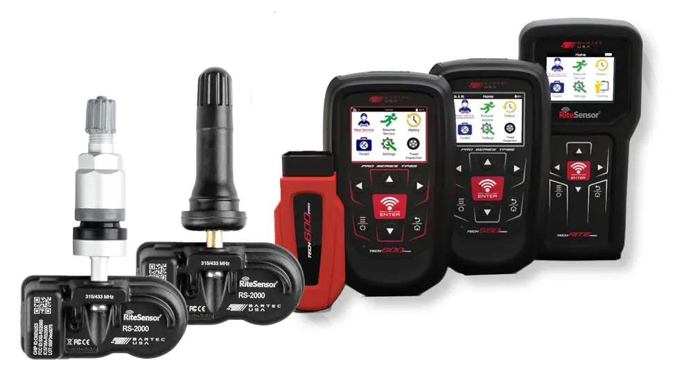 Rite-Sensor compatible Bartec TPMS tools