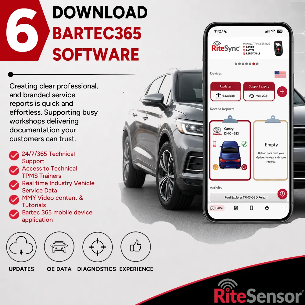 Step 6 TPMS Success - Get The Best TPMS Management System