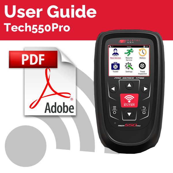 Tech550Pro User Guide