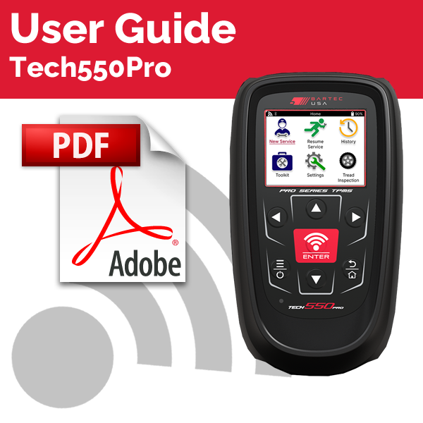Tech550Pro User Guide